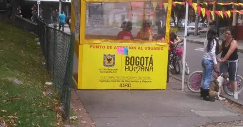 PUNTO DE ATENCION AL USUARIO CICLOVIA CALLE 17 SUR PUNTO DE ATENCION AL USUARIO CICLOVIA CALLE 17 SUR